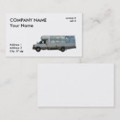 Carte De Visite petit bus touristique (Devant / Derrière)