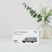 Carte De Visite petit bus touristique (Debout devant)