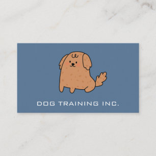 Carte De Visite Petit chien caricaturé Services animaux