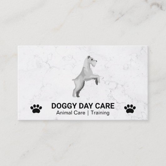 Carte De Visite Petit chien | Poches de chien | Services animaux (Devant)