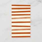 Carte De Visite Petit Cutie Pie Autumn Diaper Raffin (Dos)