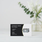 Carte De Visite Petit décharge vide (Debout devant)