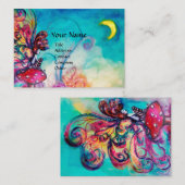 Carte De Visite Petit Elfe de Champignons (Devant / Derrière)