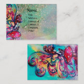 Carte De Visite Petit Elfe de Champignons (Devant / Derrière)