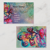 Carte De Visite Petit Elfe de Champignons (Devant / Derrière)