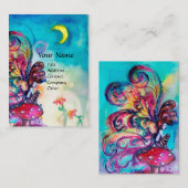 Carte De Visite Petit Elfe de Champignons (Devant / Derrière)