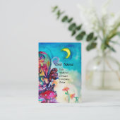 Carte De Visite Petit Elfe de Champignons (Debout devant)