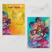 Carte De Visite Petit Elfe de Champignons (Devant / Derrière)