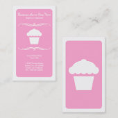 Carte De Visite petit gâteau de mod (Devant / Derrière)