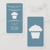Carte De Visite petit gâteau de mod (Devant / Derrière)