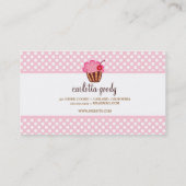 Carte De Visite Petit gâteau doux de 311 gâteaux (Dos)