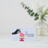 Carte De Visite Petit gâteau lunatique de boulangerie (Debout devant)