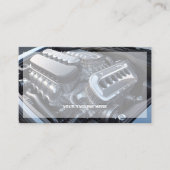 Carte De Visite Petit moteur mécanique mobile (Devant)