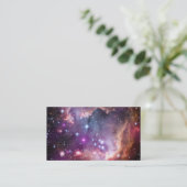 Carte De Visite Petit Nuage de Magellan violet (Debout devant)