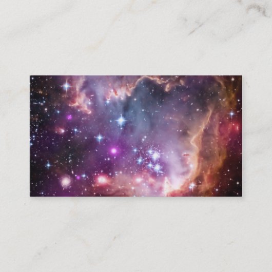 Carte De Visite Petit Nuage de Magellan violet (Devant)