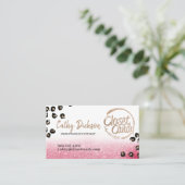 CARTE DE VISITE PETITE ENTREPRISE, BOUTIQUE, MAGASINS, (Debout devant)