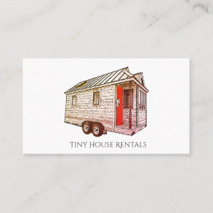 Carte De Visite Petite Maison En Location De Roues Ou De Bâtisseur