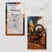 Carte De Visite Petite superposition de roue à rotation (Devant / Derrière)