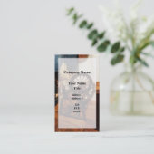 Carte De Visite Petite superposition de roue à rotation (Debout devant)