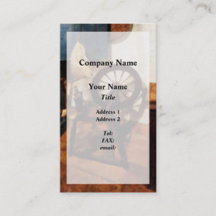 Carte De Visite Petite superposition de roue à rotation