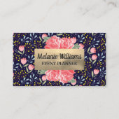 Carte De Visite Petites Fleurs mignonnes (Devant)