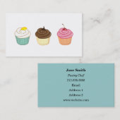 Carte De Visite Petits gâteaux ! (Devant / Derrière)