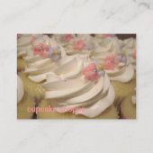 Carte De Visite petits gâteaux de chocolat (Dos)