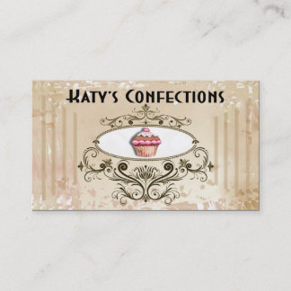 Carte De Visite Petits gâteaux mignons : Pâtisseries de fantaisie