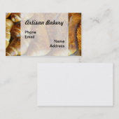 Carte De Visite Petits pains de pain et pains fraîchement cuits au (Devant / Derrière)