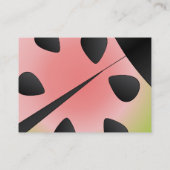 Carte De Visite Pétoncle Ladybug (Dos)