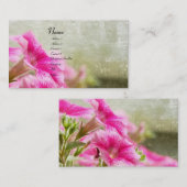 Carte de visite Petunia (Devant / Derrière)