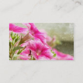 Carte de visite Petunia (Dos)