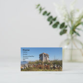 Carte De Visite Peu de Chambre sur la plage (Debout devant)