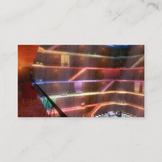 Carte De Visite Phantastes : Les Signets de la Bibliothèque du Pal (Devant)