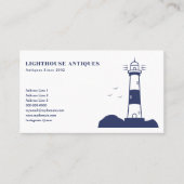 Carte de visite phare (Devant)