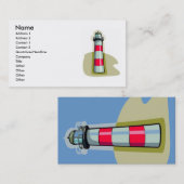 Carte de visite phare (Devant / Derrière)