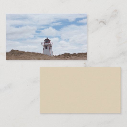 Carte De Visite Phare (Devant / Derrière)