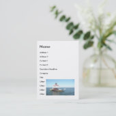 Carte De Visite Phare 9-7-08 de point de Thomas (Debout devant)