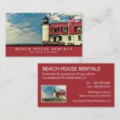 Carte De Visite Phare de Betsie de point (Devant / Derrière)