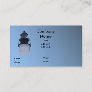 Carte De Visite Phare de Key West