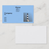 Carte De Visite Phare d'île de Bodie (Devant / Derrière)