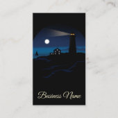 Carte De Visite Phare - Nuit (Devant)