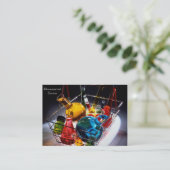 Carte de visite pharmaceutique (Debout devant)