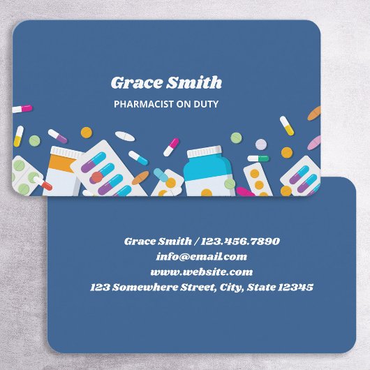 Carte De Visite Pharmaceutique