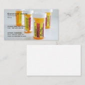Carte de visite pharmaceutique (Devant / Derrière)
