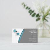 Carte De Visite Pharmacie | Boutique de médicaments (Debout devant)