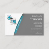 Carte De Visite Pharmacie | Boutique de médicaments (Devant)