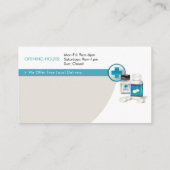 Carte De Visite Pharmacie | Boutique de médicaments (Dos)