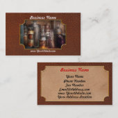 Carte De Visite Pharmacie - C'est l'esprit (Devant / Derrière)