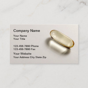 Carte De Visite Pharmacie et produits pharmaceutiques